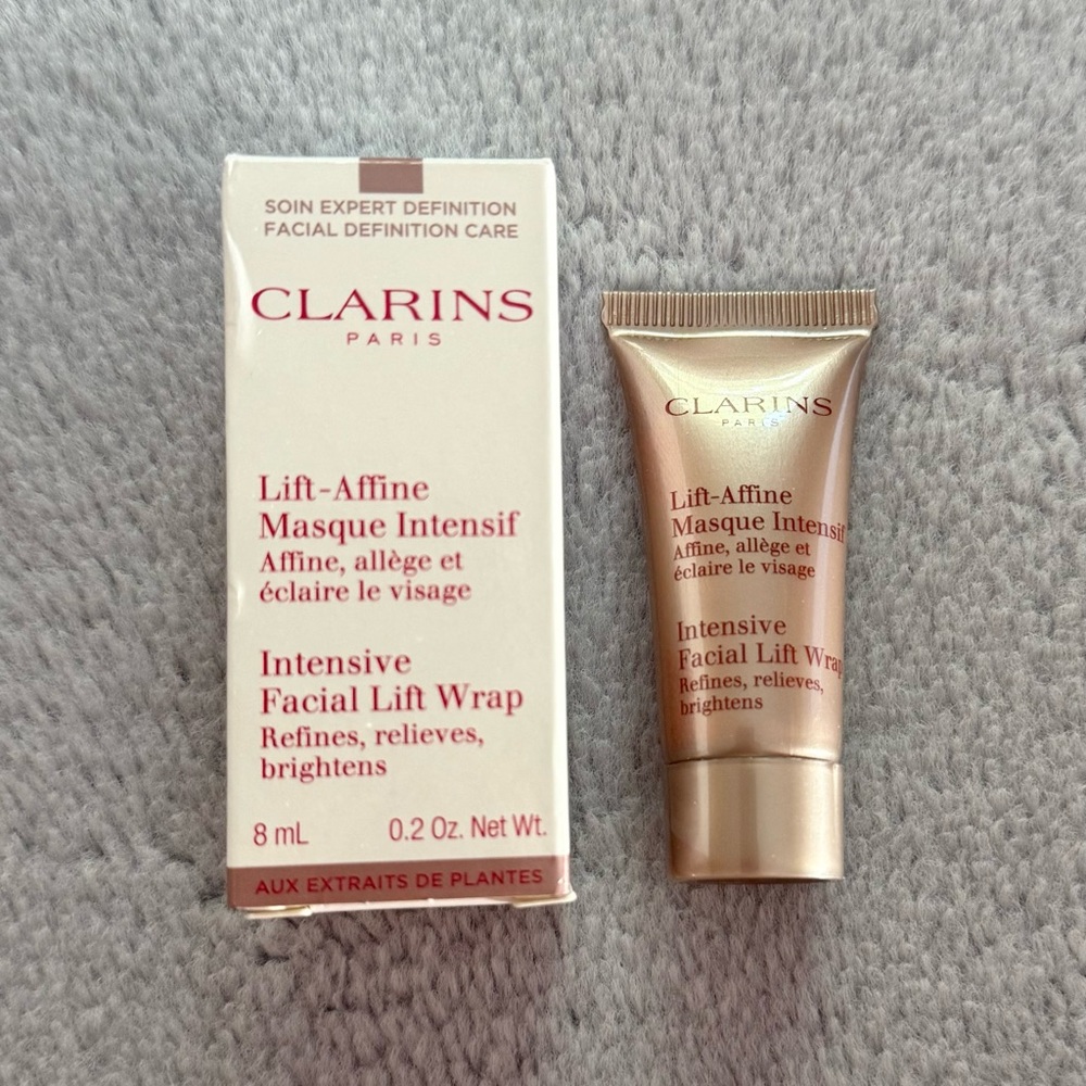 5/$25 🎆 NIB Clarins Intensive Facial Wrap Sample 0.2 oz